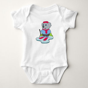 Koala Skier Ski T Shirt