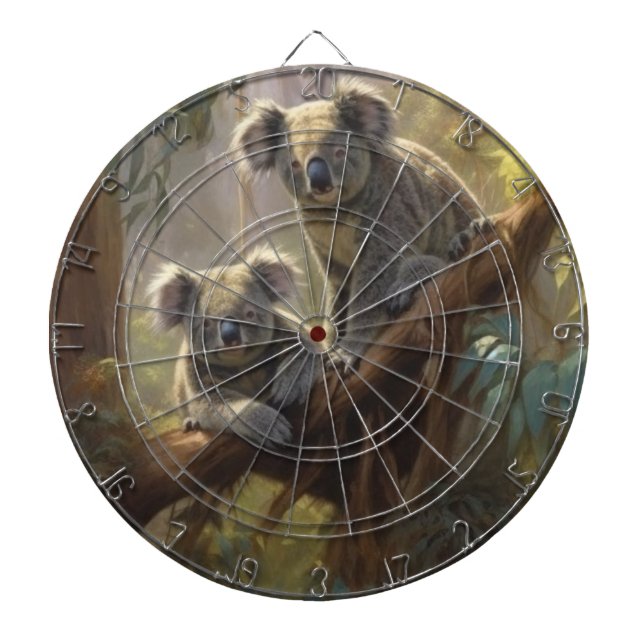 Koala Skogsdrommar Darttavla (Framsidan)