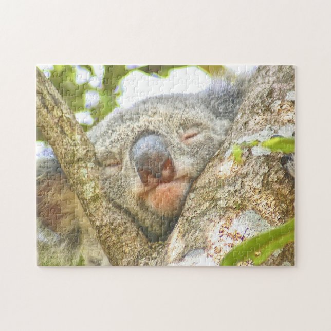 Koala Sleeping Pussel (Horisontell)