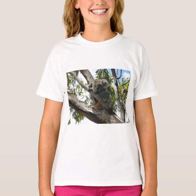 Koala - Sleeping T Shirt (Framsida)