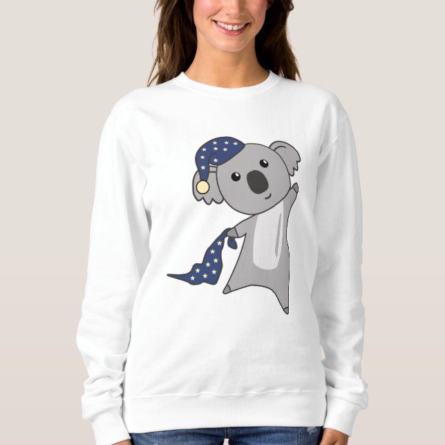 Koala Sleepyhead Koalas Cute Animals T Shirt (Framsida)