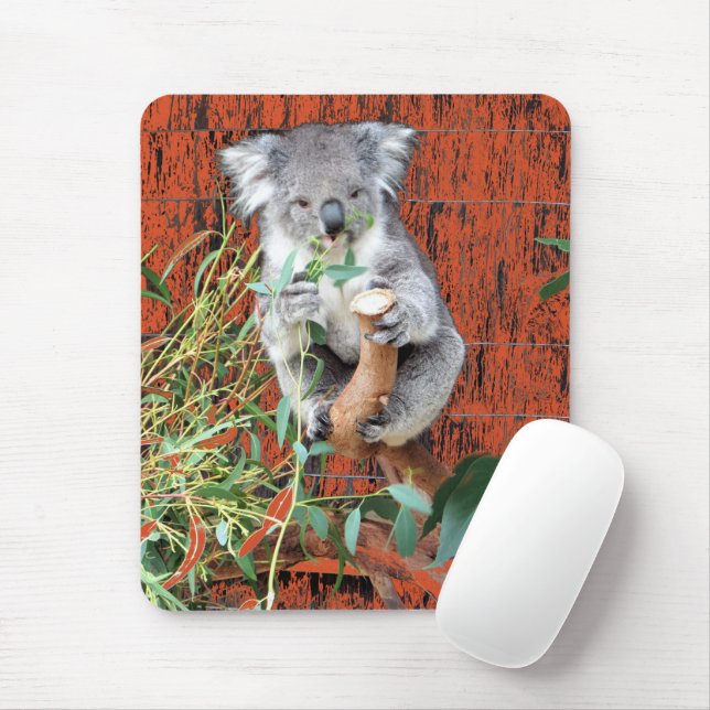 Koala Snack Time Mouse Pad Musmatta (Med mus)