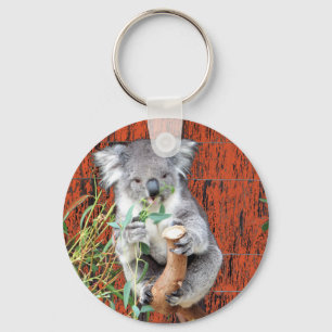 Koala Snack Time Nyckelring