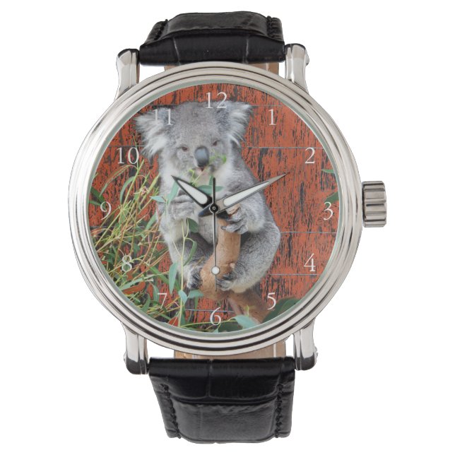 Koala Snack Time Watch Armbandsur (Framsida)