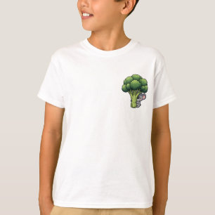 Koala som kramar jättebroccoli barn t shirt