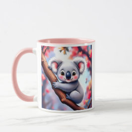 Koala sur une Branche au Printemps Australien. Mugg