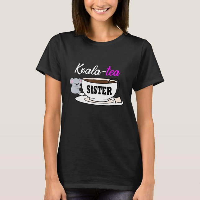 Koala Tea Älskare Idea Tee Koala Bear Älskare Tea  (Framsida)