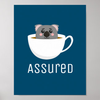 Koala Tea Assurance Poster