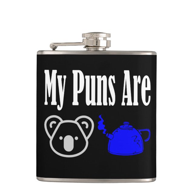 Koala Tea Puns Funny Fickplunta (Framsidan)