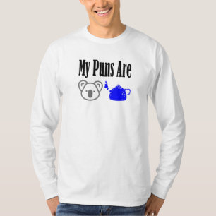 Koala Tea Puns Funny T Shirt