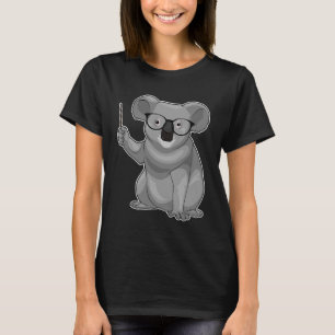 Koala Teacher Pointer T Shirt