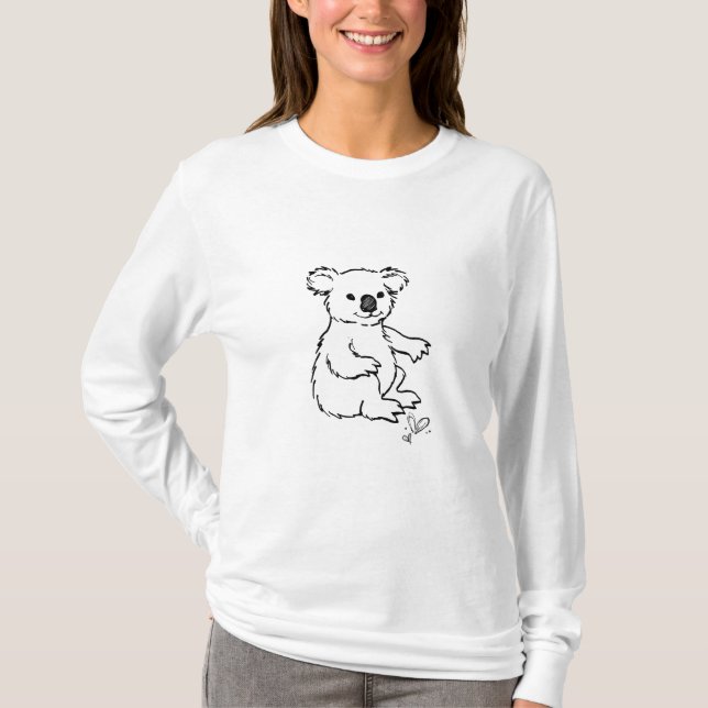 koala tee shirt (Framsida)