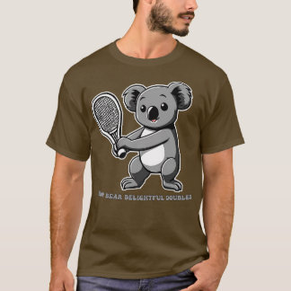 Koala Tennis Drop Bear Delighful Dubblas T Shirt