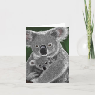 Koala Thinking of you card Helgkort