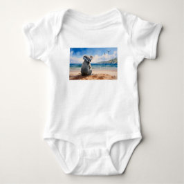 Koala tittar på havet t shirt
