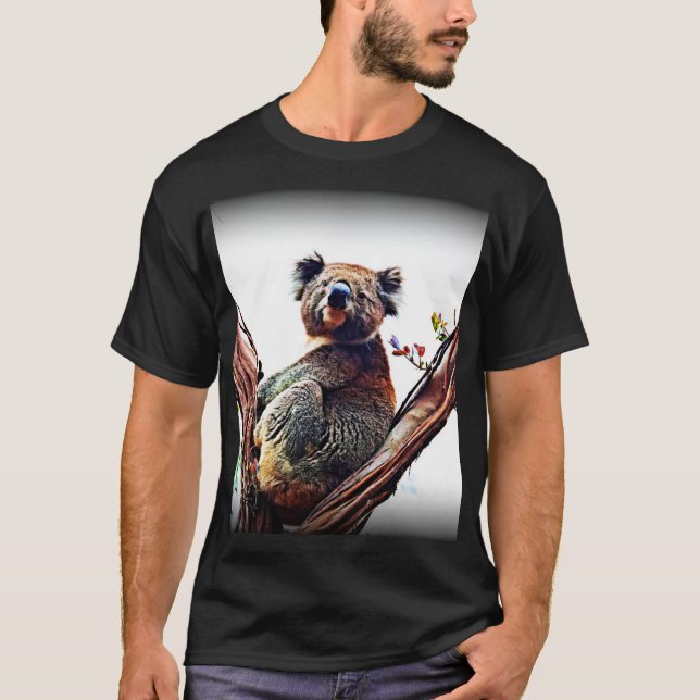 Koala Träd T-Shirt (Framsida)
