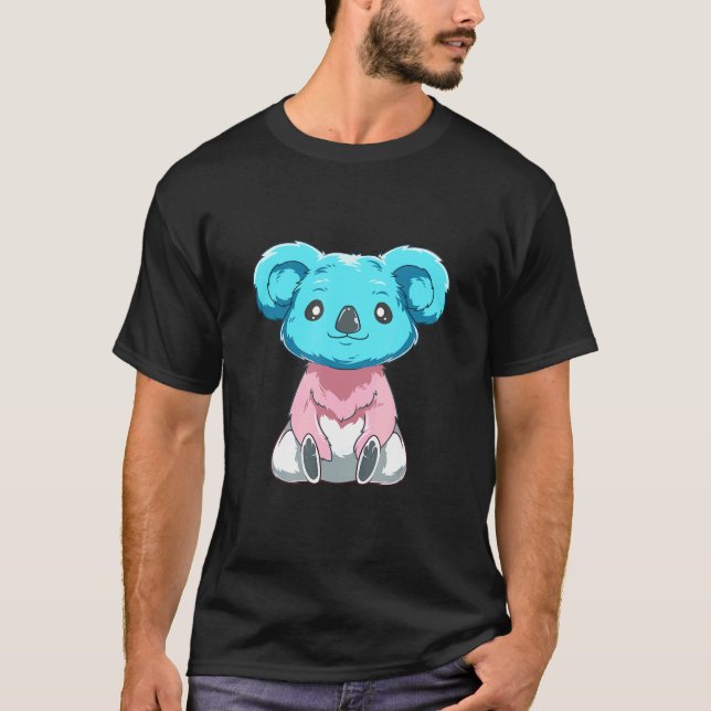 Koala Transgender Pride Lgbtq T Shirt (Framsida)