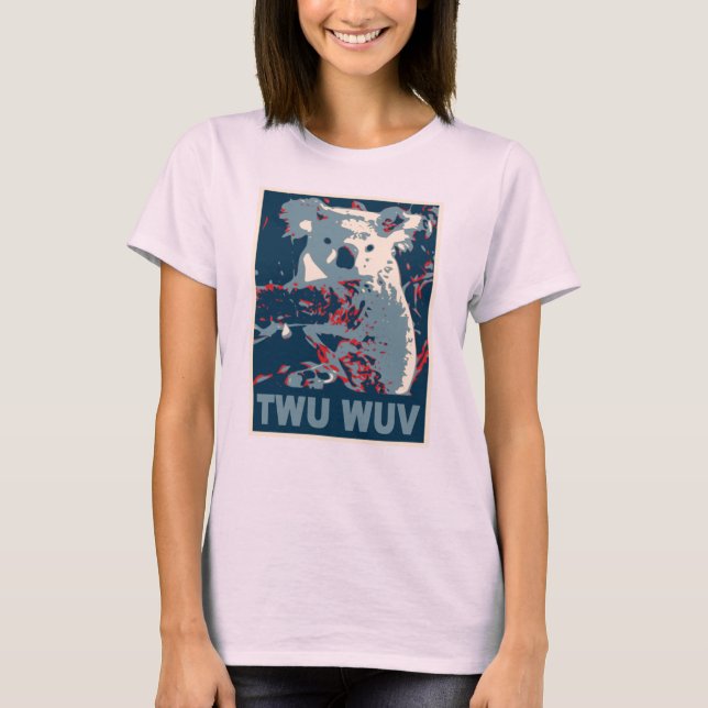 koala twu wuv tee shirt (Framsida)