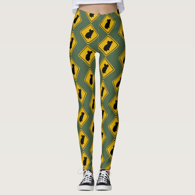 koala vägmärke leggings (Framsida)