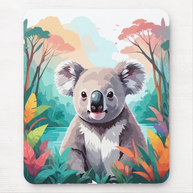 Koala Vector Art Animal in Majestic Nature Musmatta (Framsidan)