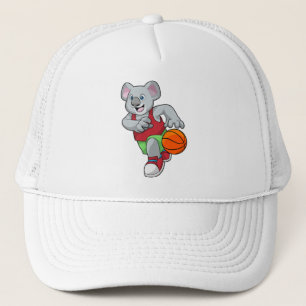 Koala vid Basketball Sports Keps