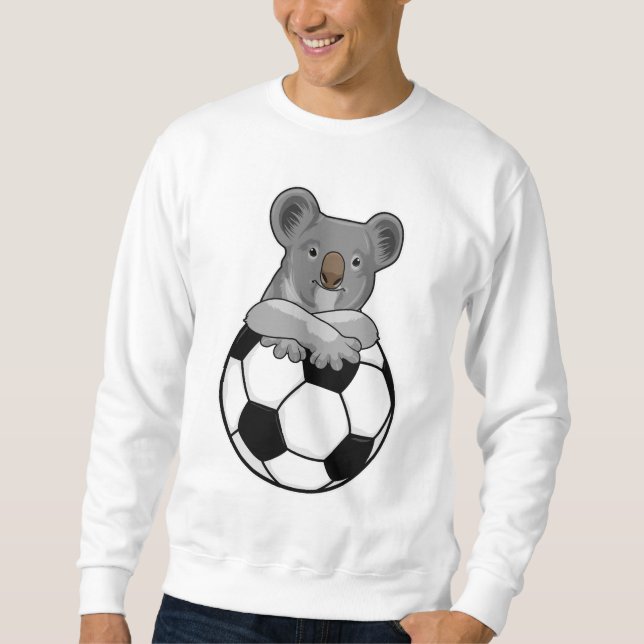 Koala vid sportsport lång ärmad tröja (Framsida)