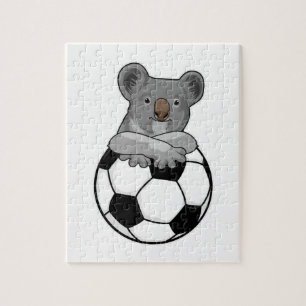 Koala vid sportsport pussel