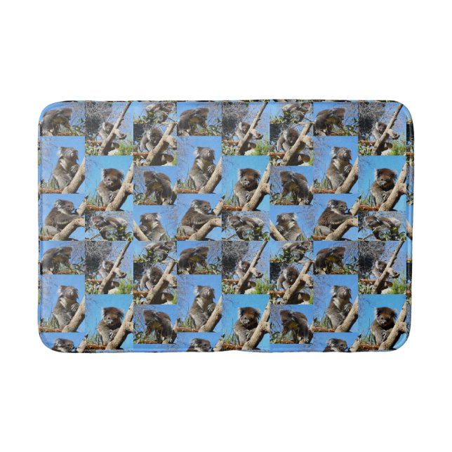 "Koala Wonders: A Heartwarming Photo Collage" Badrumsmatta (Framsidan)