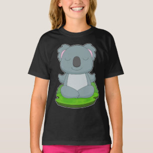 Koala Yoga Fitness Gymnastik T Shirt