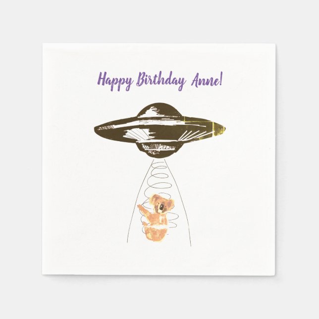 Koalabduktionen Pappersservett (Framsidan)