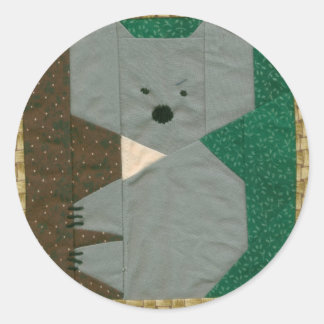 KOALABEAR RUNT KLISTERMÄRKE