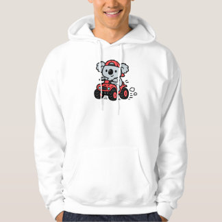 Koalabjörn kör ATV Hoodie