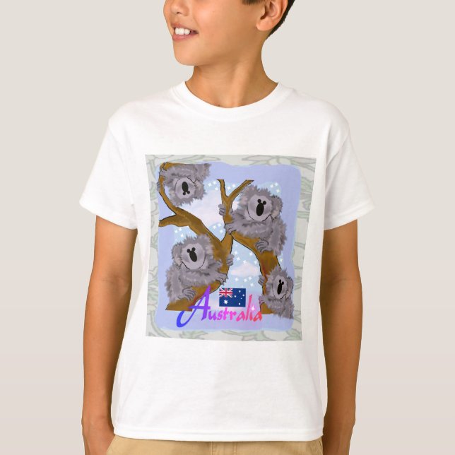 Koalabjörnar T-shirt (Framsida)
