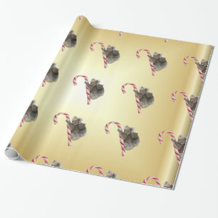 Koalabjörnmorsa och känguruunge klättringcandy presentpapper