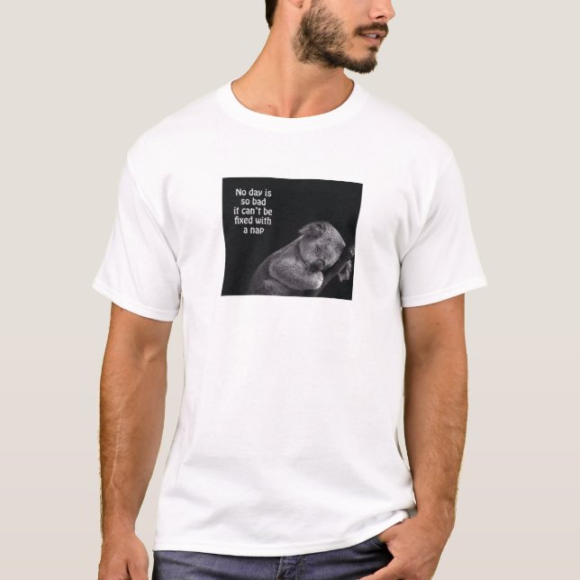 koalabjörnskjorta t-shirt (Framsida)