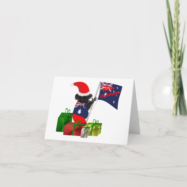 Koalaclaws Helgkort (Framsida)