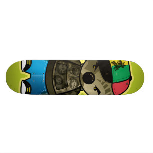koaladäck old school skateboard bräda 21,6 cm