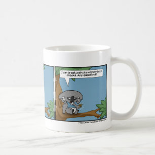 Koalaen talar igen kaffemugg