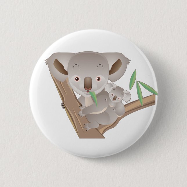 Koalafamilj Knapp (Framsida)