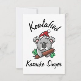 Koalafiad Karokesångarkort Kort