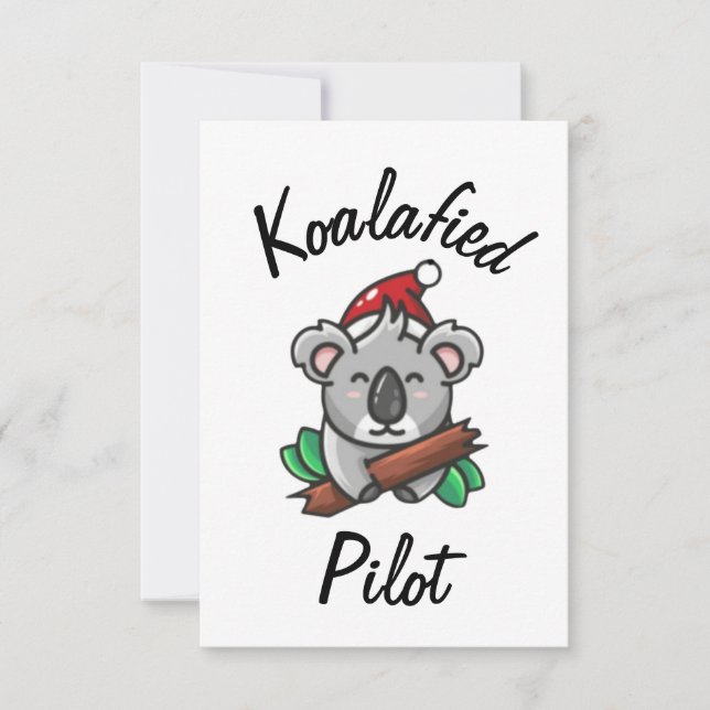 Koalafiad pilotkort kort (Framsida)