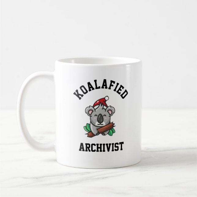 Koalafied Archivist Kaffemugg (Vänster)