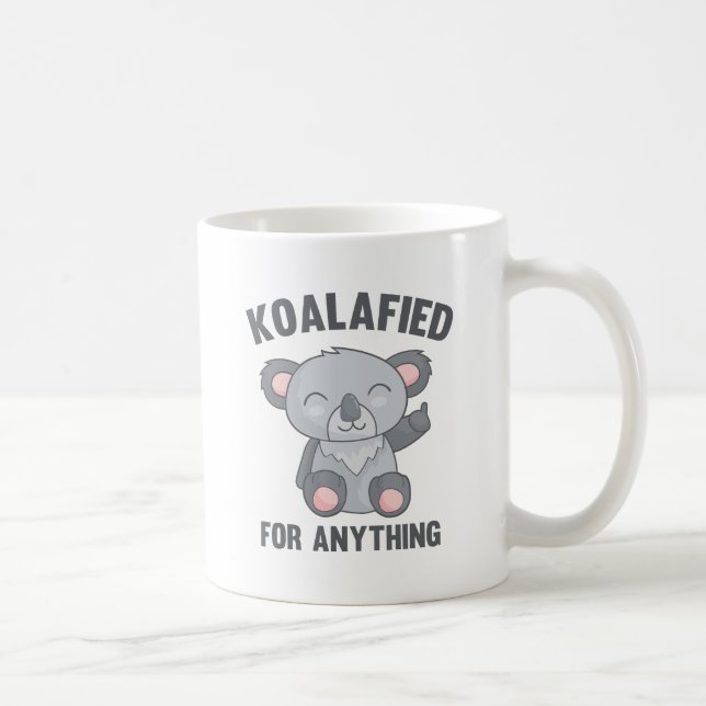 Koalafied för vad som helst kaffemugg (Höger)