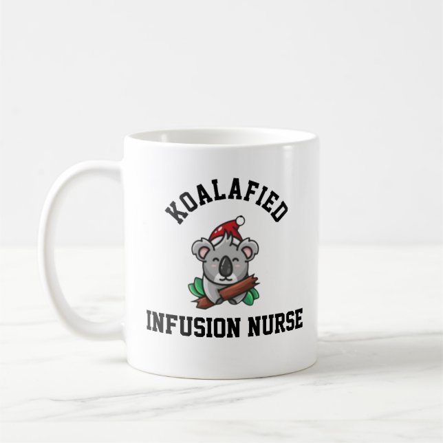 Koalafied Infusion Nurse Kaffemugg (Vänster)