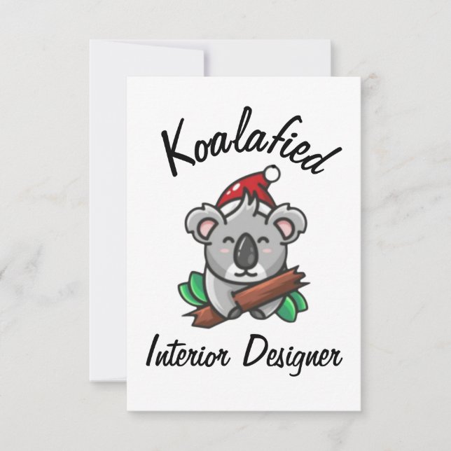 Koalafied Insida Designer Card Kort (Framsida)