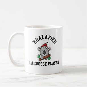 Koalafied Lacrosse Player Kaffemugg