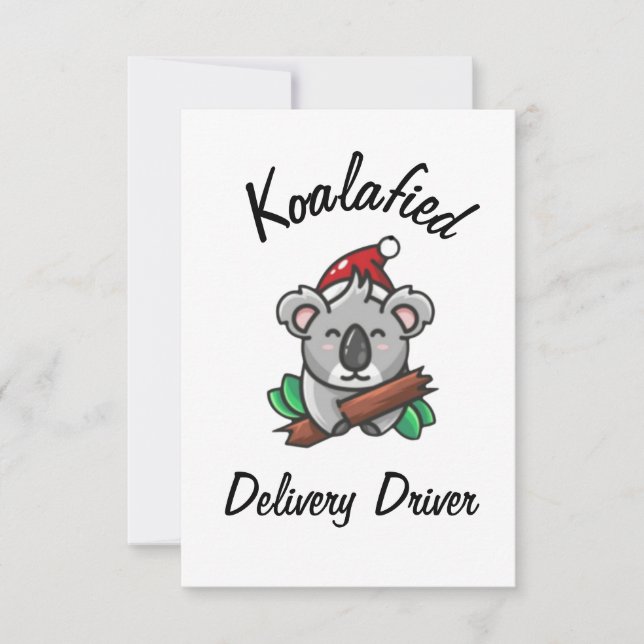 Koalafied Leveransförarens Kort (Framsida)