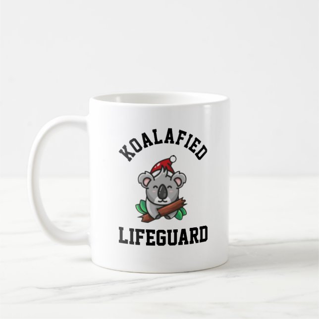 Koalafied Lifeguard Kaffemugg (Vänster)
