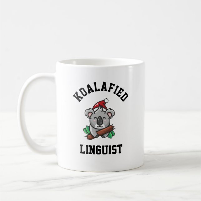 Koalafied Linguist Kaffemugg (Vänster)