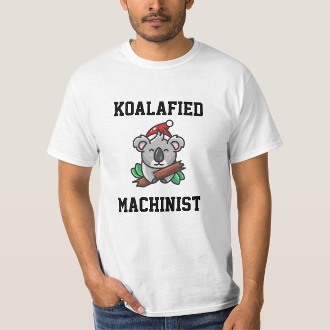 Koalafied Machinist T-Shirt (Framsida)